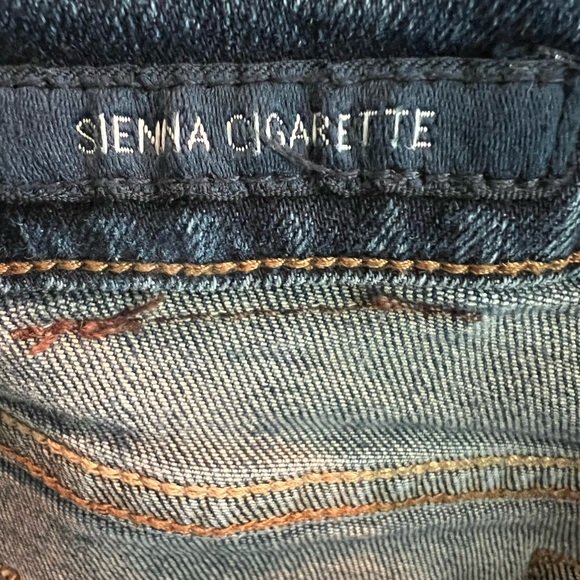 Lucky Brand Sienna Cigarette ORTA Premium Low Stretch Denim Skinny Jeans 00/24 - Picture 7 of 7